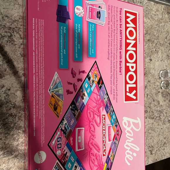 Barbie Monopoly game. Just released NWT - Picture 3 of 5